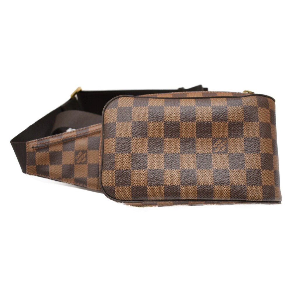 Louis Vuitton Canvas Geronimos Brown to Coated Body Easy Bag Damier